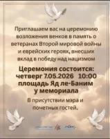 Приглашения на празднование Дня Победы в Израиле 0
