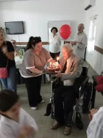 В г.Беэр-Шева торжественно отпраздновали 103-летие участника Великой Отечественной войны - Виталия Яковлевича Полунова 4