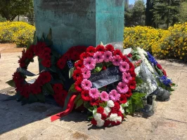 Церемония возложения венков к монументу &laquo;Свеча памяти&raquo; 2