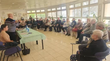 Союзу ветеранов Второй мировой войны- борцов против нацизма отделения города Ноф-ха-Галиль &mdash; пятьдесят лет! 3