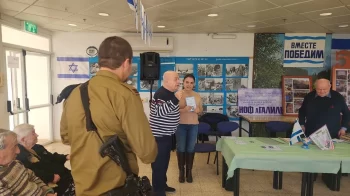 Союзу ветеранов Второй мировой войны- борцов против нацизма отделения города Ноф-ха-Галиль &mdash; пятьдесят лет! 2